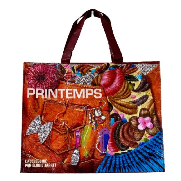 Printemps French Shopping Tote L’Accessoire Par Élodie Jarret Paris - Picture 10 of 10